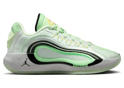 Pre-owned Jordan Luka 4 Space Navigator Sneakers In Barely Green/black/vapor Green In Multi