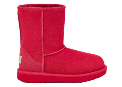 Pre-owned Ugg Classic Ii Boot (toddler) Sneakers In Samba Red