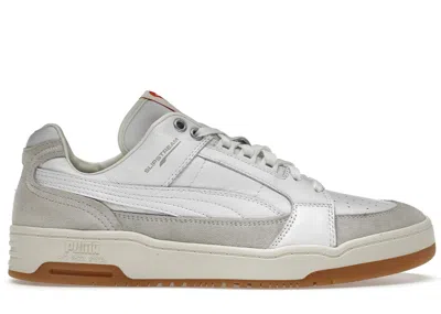 Pre-owned Puma Men's  Slipstream Low Ami Sneakers In  White/pristine