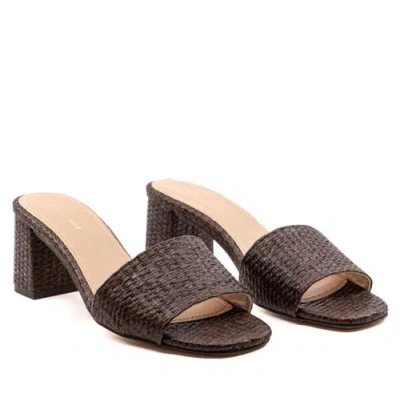 Andrea Gomez Andrea  Gomez Claudia Raffia Mule