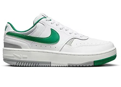 Pre-owned Nike Gamma Force (women's) Sneakers In White/malachite/light Smoke Grey