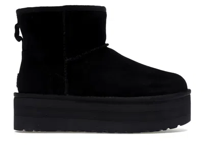 Pre-owned Ugg Classic Mini Platform Boot (women's) Sneakers In Black