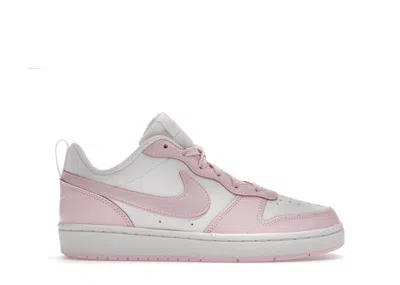 Pre-owned Nike Court Borough Low 2 Se Sneakers In White/pink Foam
