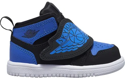 Pre-owned Jordan Sky  1 Royal Sneakers In Black/hyper Royal/white In Multi