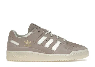 Pre-owned Adidas Originals Forum Low Cl (women's) Sneakers In Grey/ivory/sand Strata