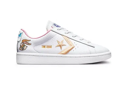 Pre-owned Converse Pro Leather Lola Bunny Space Jam Sneakers Inonyx In White/white Onyx