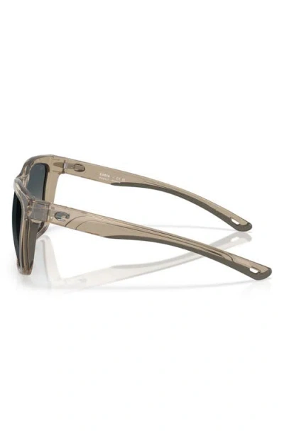 Costa Del Mar 57mm Polarized Rectangular Sunglasses