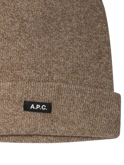 Apc Autumn Logo Patch Beanie