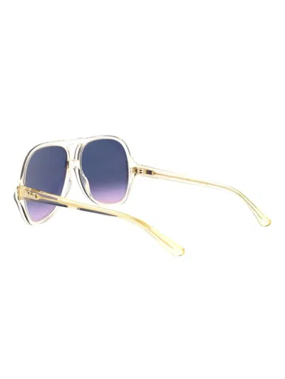 Chloé Chloe Aviator Sunglasses Ch0289 S 004 In Transparent