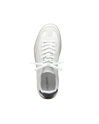 Axel Arigato White Leather And Suede Sneakers Dice T-toe With Recycled Materials