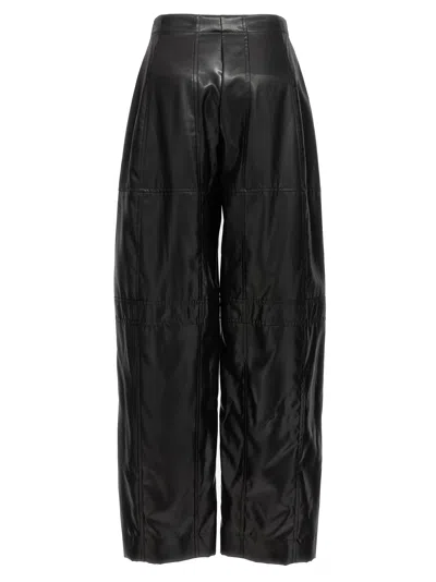 Jil Sander Black Coated Pants