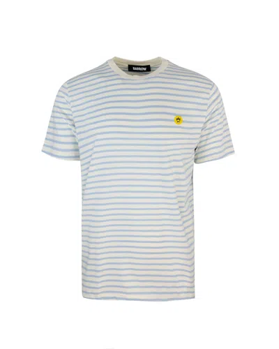 Barrow T-shirt Riga Azzurra