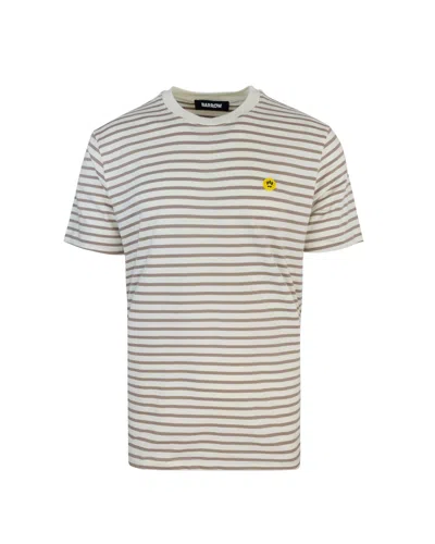 Barrow Dove Grey Stripe T-shirt