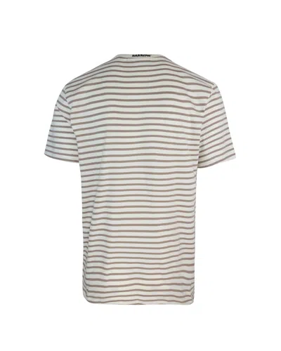 Barrow Dove Grey Stripe T-shirt
