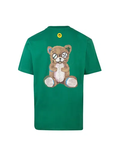 Barrow Cotton T-shirt With Teddy Print