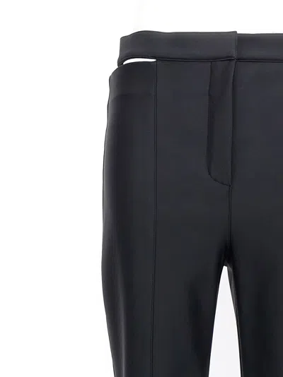 Mugler Flared Stretch Trousers