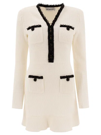 Self-portrait Dresses White