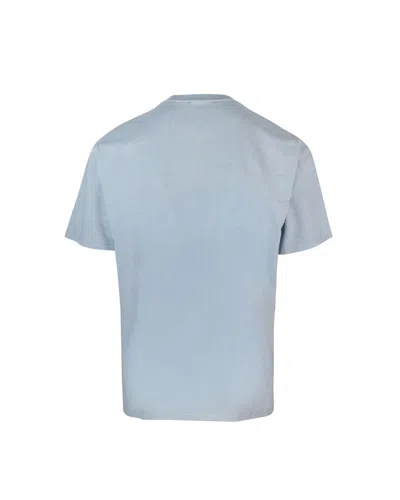 Carhartt Misty Sky Blue Cotton Duster Script T-shirt