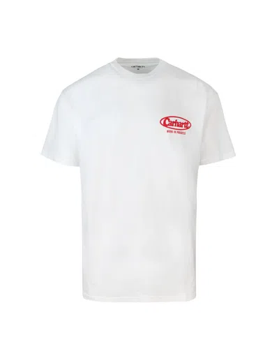 Carhartt Cotton Crew Neck T-shirt With Graphic Print
