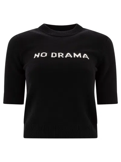 Sportmax Wool-cashmere No Drama Short-sleeve Sweater