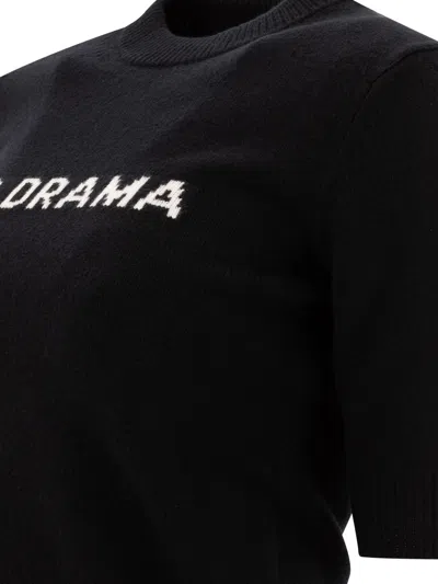 Sportmax Wool-cashmere No Drama Short-sleeve Sweater