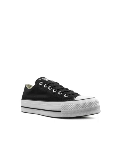 Converse Sneaker Chuck Taylor All Star Platform Canvas Nero/bianco