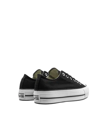 Converse Sneaker Chuck Taylor All Star Platform Canvas Nero/bianco