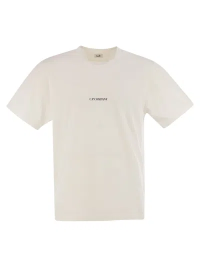C.p. Company Logo T-shirt Short Sleeves