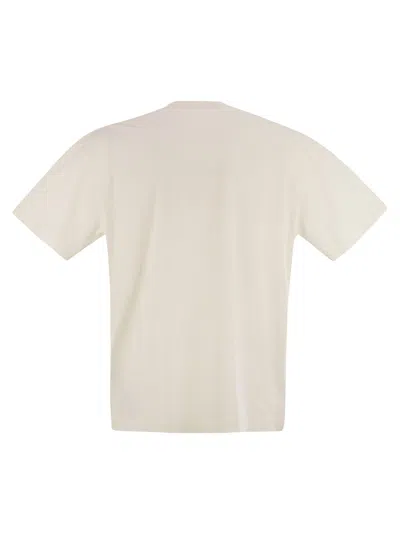 C.p. Company C.p.company Cotton Jersey T-shirt With Graphics
