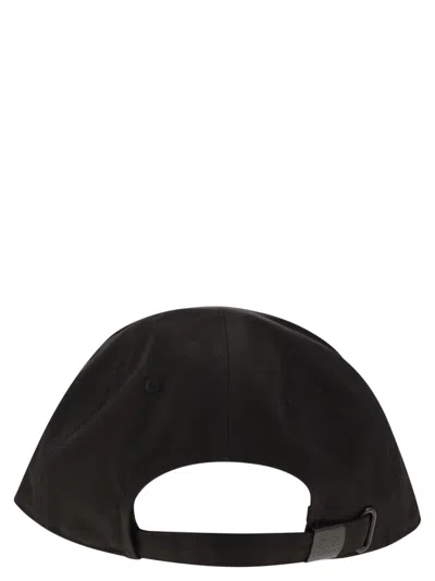 C.p. Company Midnight Blue Nylon Baseball Cap