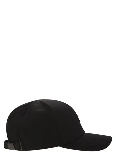 C.p. Company Midnight Blue Nylon Baseball Cap