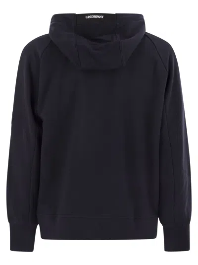 C.p. Company Cp Company Sweatshirt With Zip, Hood And Lens