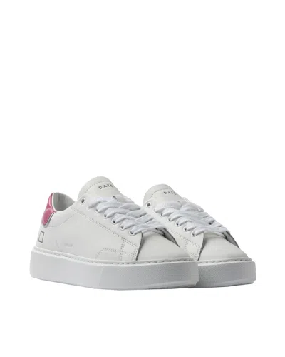 Date Sfera Calf Sneaker White/pink