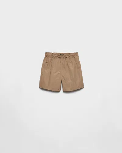 Prada Technical Fabric Swim Trunks