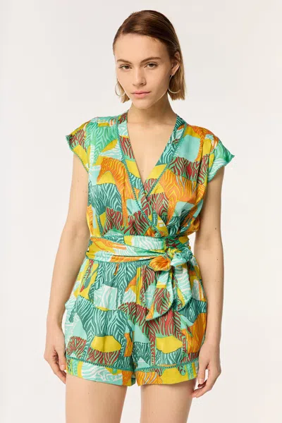 Poupette St Barth Short Jumpsuit Anaik