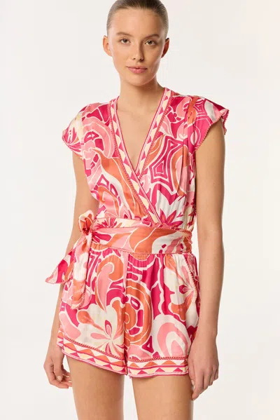 Poupette St Barth Anaik Floral Romper