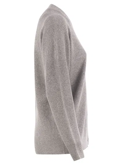 Fabiana Filippi English Ribbed Cardigan
