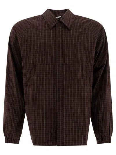 Gr10k Collared Long Sleeves Elastic Cuffs Shirt