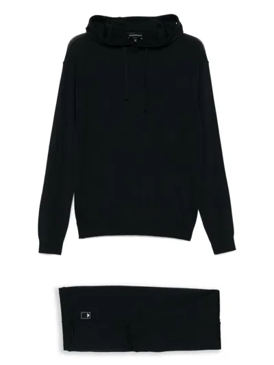 Ea7 Emporio Armani Wool Knitted Jumpsuit