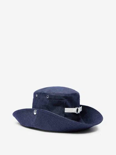 Jacquemus De-nimes Bucket Hat Navy