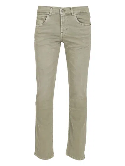 Shop 7 For All Mankind Slimmy Left Hand Jeans Trousers Green