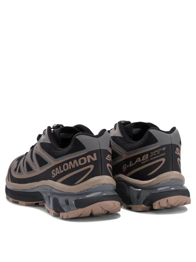 Salomon Mesh Upper Rubber Sole Sneakers Slip-on In Multi