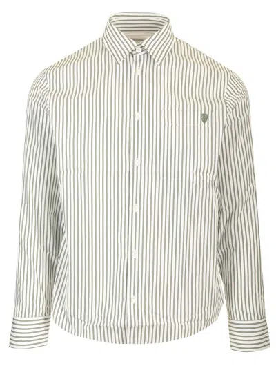 Burberry Shirt Striped Pattern Collar Button-down