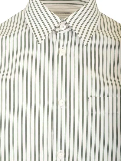Burberry Shirt Striped Pattern Collar Button-down