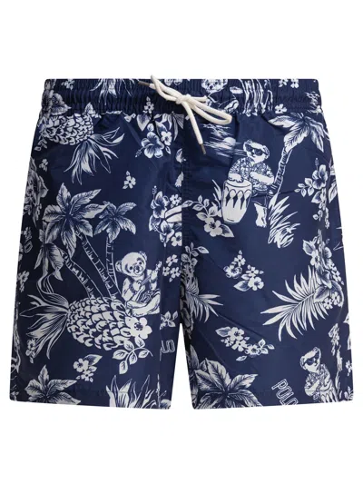 Polo Ralph Lauren 5.75-inch Traveler Polo Bear Swim Trunk