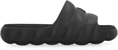 Moncler Quilted Rubber Sole Open Toe Slides
