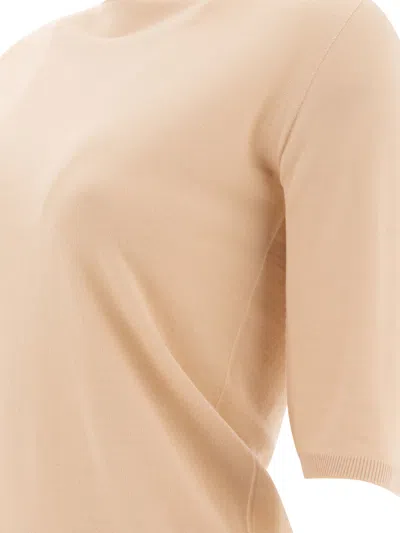 MAX MARA T-SHIRTS BEIGE 