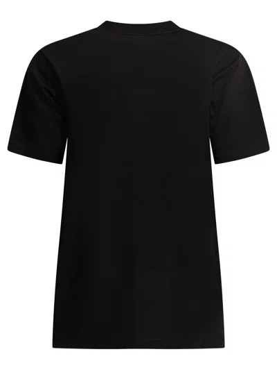 Burberry Black T-shirt With Bold Logo Design
