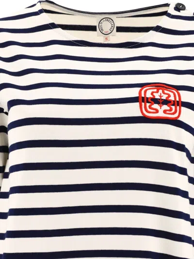 Ines De La Fressange Paris Woman T-shirt Midnight Blue Size Xs Cotton