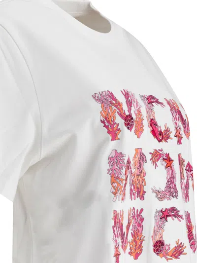 Mcm Crew Neck Graphic Print Short Sleeves